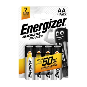 Energizer MAX alkalická batéria AA/4 LR6/4, 4ks