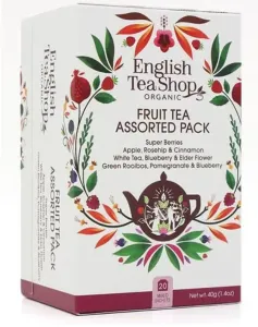 ENGLISH TEA SHOP Čaj ovocný rôzne druhy 20 ks