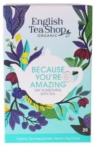 English Tea Shop Mix BIO čajov Because you're Amazing - 20 sáčkov