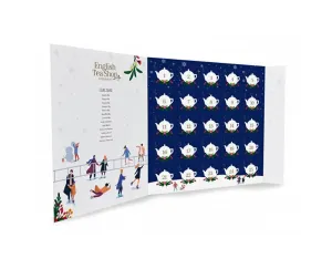 English Tea Shop Adventný kalendár kniha Vianočné noc BIO 25 pyramidek