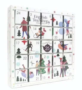 English Tea Shop Adventný kalendár Puzzle biele BIO 25 pyramidek