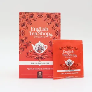ENGLISH TEA SHOP Čaj Jablko, šípky a škorica 20 ks