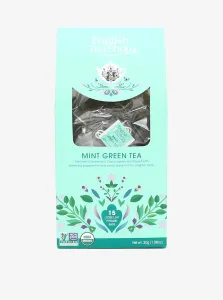English Tea Shop Zelený čaj s mátou 15 pyramidek sypaného čaje