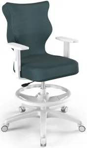 ENTELO Detská stolička DUO White 5 WK+P, s oporný kruh, podrúčky