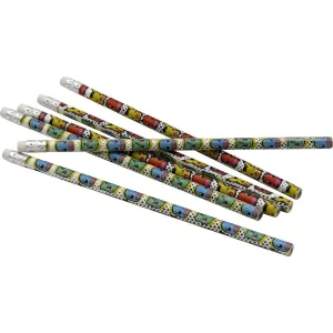CyP Brands Sada ceruziek Pokémon s gumou - 6 ks