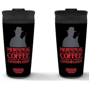 Pyramid Cestovný hrnček Stranger Things (Coffee and Contemplation) 450 ml