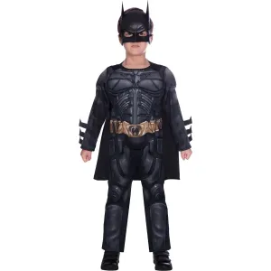 Amscan Detský kostým - Batman Čierny Rytier Veľkosť - deti: 6 - 8 rokov #1194605