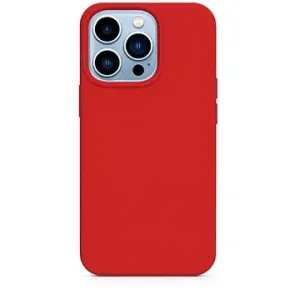 Epico Silikónový kryt na iPhone 13 Pro Max s podporou uchytenia MagSafe - červený
