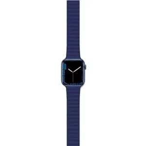 Epico magnetický remienok na Apple Watch 42/44/45 mm – MODRÁ/čierna