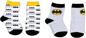 EPlus Sada 2 párov detských ponožiek - Batman mix Veľkosť ponožiek: 80-86