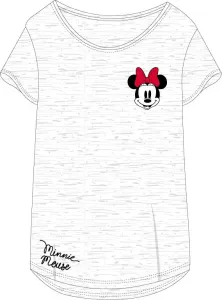 EPlus Dámske pyžamové tričko - Minnie Mouse sivé Veľkosť - dospelý: L
