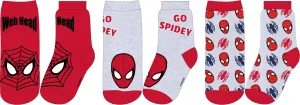EPlus Sada 3 párov detských ponožiek - Spiderman Veľkosť ponožiek: 31-34