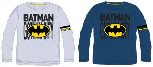 EPlus Chlapčenské tričko s dlhým rukávom - Batman, sivé Veľkosť - deti: 164