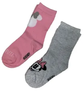 EPlus Sada 2 párov detských ponožiek - Minnie Mouse Veľkosť ponožiek: 31-34