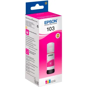 Epson originálna cartridge C13T00S34A, 103, magenta, 65ml, Epson EcoTank L3151, L3150, L3111, L3110