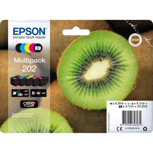 EPSON C13T02E74010 - originálna cartridge, čierna + farebná, 6,9ml/4x4,1ml
