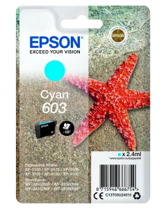 Epson originálna cartridge C13T03U24010, cyan, 2.4ml, Epson Expression Home XP-2100, 2105, 3100, 3105 WF-2310