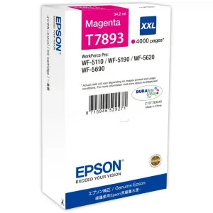 EPSON T7893 (C13T789340) - originálna cartridge, purpurová, 34ml