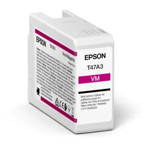Epson T47A3 C13T47A300 purpurová (magenta) originální cartridge