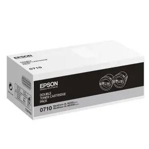 EPSON C13S050710 - originálny toner, čierny, 2x2500