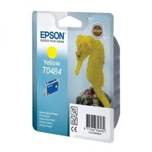 EPSON T0484 (C13T04844010) - originálna cartridge, žltá, 13ml