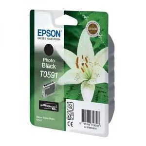 EPSON T0591 (C13T05914010) - originálna cartridge, fotočierna, 13ml