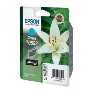 EPSON T0592 (C13T05924010) - originálna cartridge, azúrová, 13ml