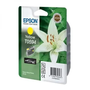 EPSON T0594 (C13T05944010) - originálna cartridge, žltá, 13ml