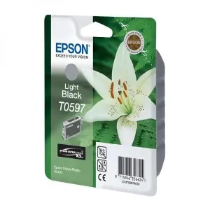 EPSON T0597 (C13T05974010) - originálna cartridge, svetlo čierna, 13ml