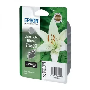EPSON T0599 (C13T05994010) - originálna cartridge, svetlo svetlo čierna, 13ml