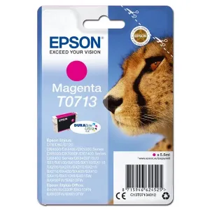 EPSON T0713 (C13T07134012) - originálna cartridge, purpurová, 5,5ml