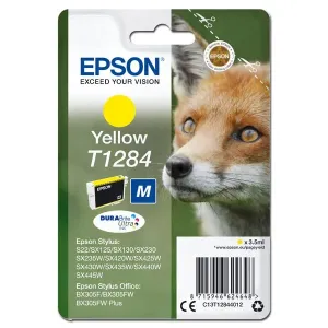 EPSON T1284 (C13T12844012) - originálna cartridge, žltá, 3,5ml