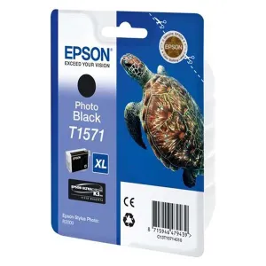 EPSON T1571 (C13T15714010) - originálna cartridge, fotočierna, 26ml