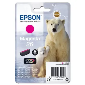 EPSON T2613 (C13T26134012) - originálna cartridge, purpurová, 4,5ml