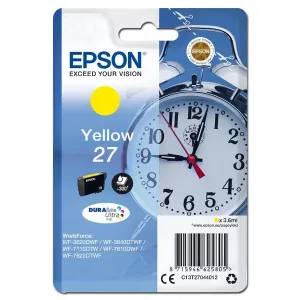 EPSON T2704 (C13T27044012) - originálna cartridge, žltá, 3,6ml