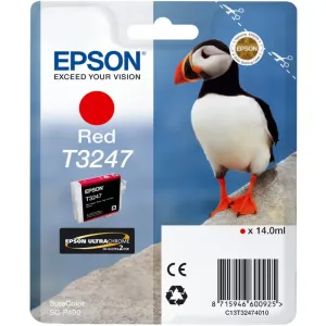 EPSON T3247 (C13T32474010) - originálna cartridge, červená, 14ml