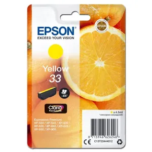 EPSON T3344 (C13T33444012) - originálna cartridge, žltá, 4,5ml