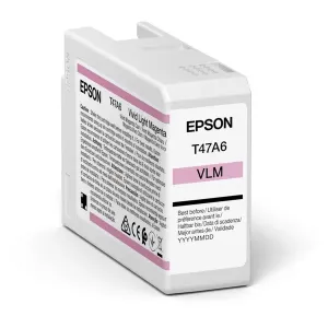 Epson T47A6 C13T47A600 světle purpurová (light magenta) originální cartridge