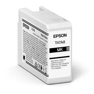 Epson T47A8 C13T47A800 matná černá (matte black) originální cartridge