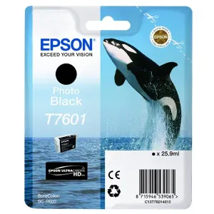 EPSON T7601 (C13T76014010) - originálna cartridge, fotočierna, 25,9ml