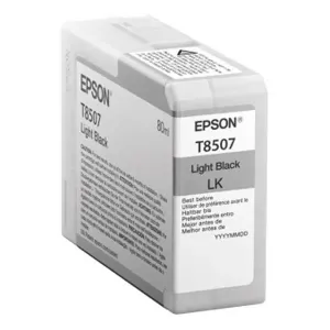 EPSON T8507 (C13T850700) - originálna cartridge, svetlo čierna, 80ml