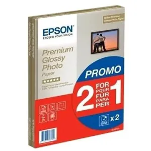 Epson Premium Glossy Photo A4 15 listov + Druhé balenie papiera zadarmo