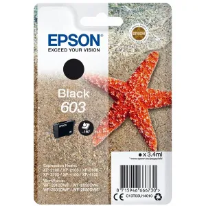 EPSON C13T03U14020 - originálna cartridge, čierna, 3,4ml
