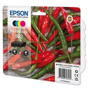 EPSON C13T09Q64010 - originálna cartridge, čierna + farebná, 550 strán