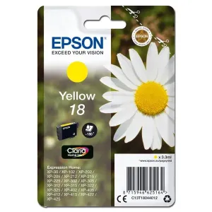 EPSON T1804 (C13T18044012) - originálna cartridge, žltá, 3,3ml