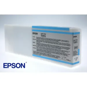 EPSON T5915 (C13T591500) - originálna cartridge, svetlo azúrová, 700ml