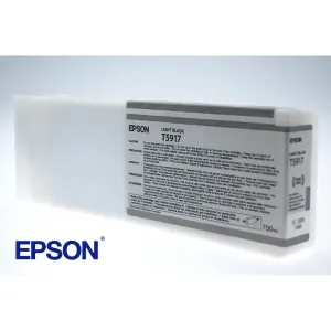EPSON T5917 (C13T591700) - originálna cartridge, svetlo čierna, 700ml