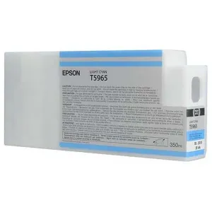 EPSON T5965 (C13T596500) - originálna cartridge, svetlo azúrová, 350ml