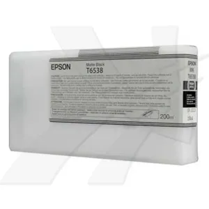 EPSON T6538 (C13T653800) - originálna cartridge, matne čierna, 200ml