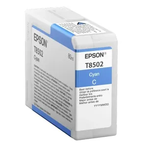 EPSON T8502 (C13T850200) - originálna cartridge, azúrová, 80ml